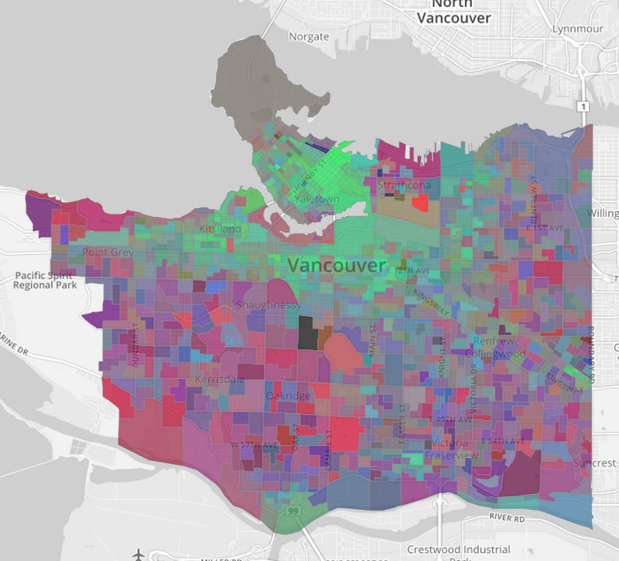 Vancouver Census Exploration