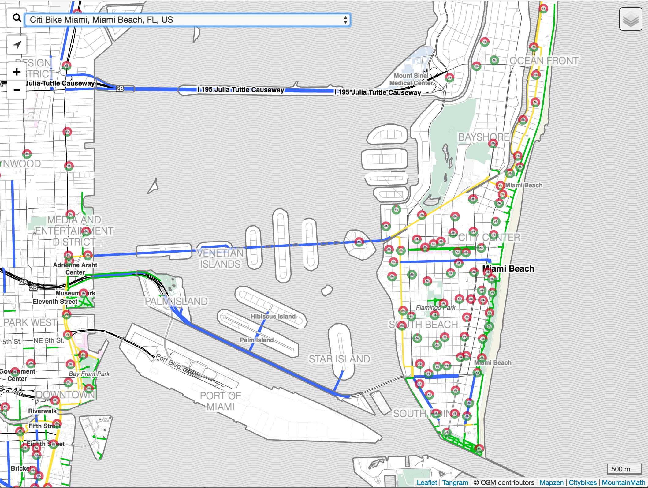 Global Bikeshare Map