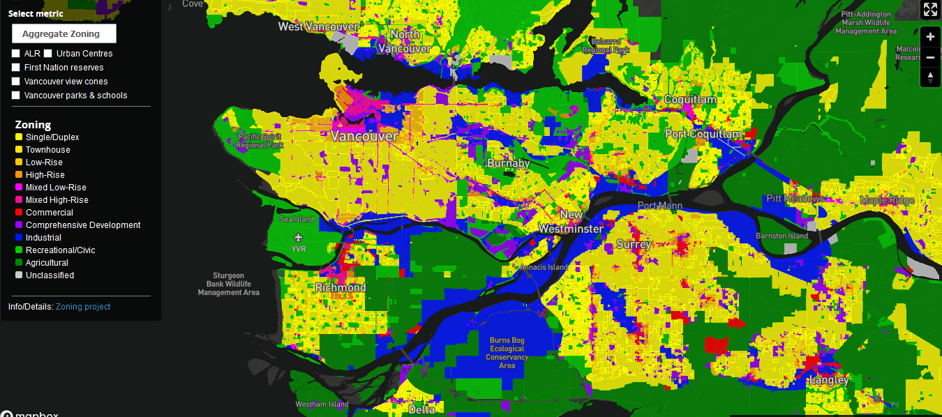Metro Vancouver Zoning
